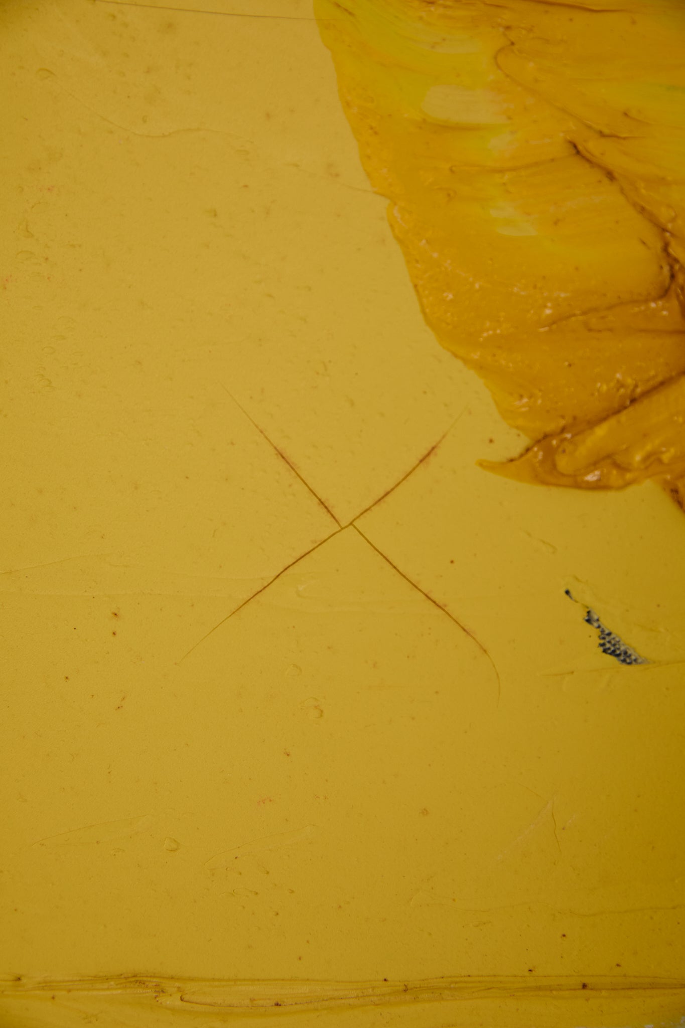 Yellow Abstract by Georges Ferrato