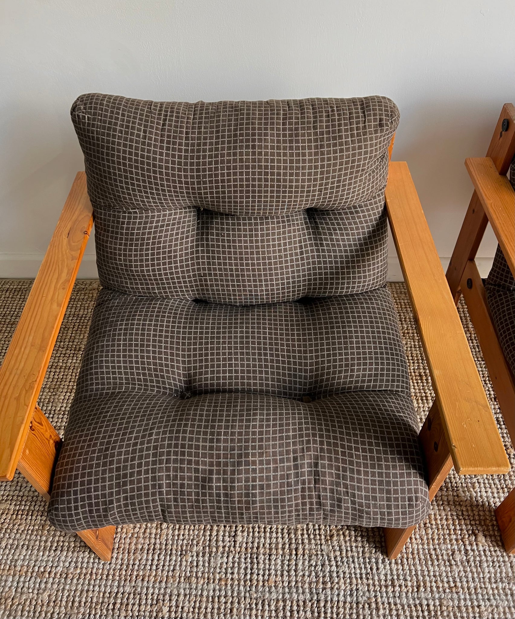 Swedish Pine Armchairs