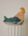 Ceramic Mermaid Statue