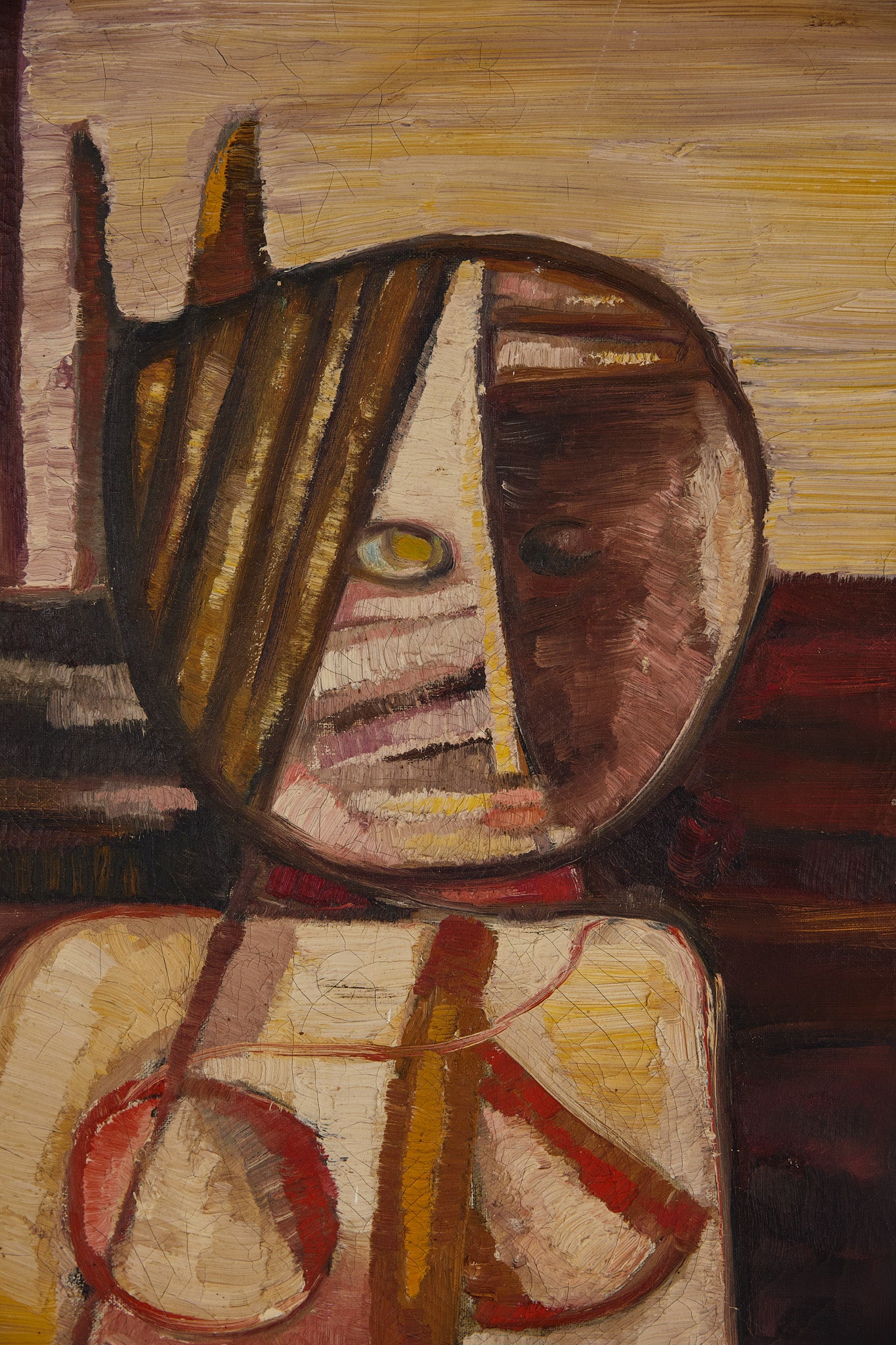 Cubist Composition With Man and Woman