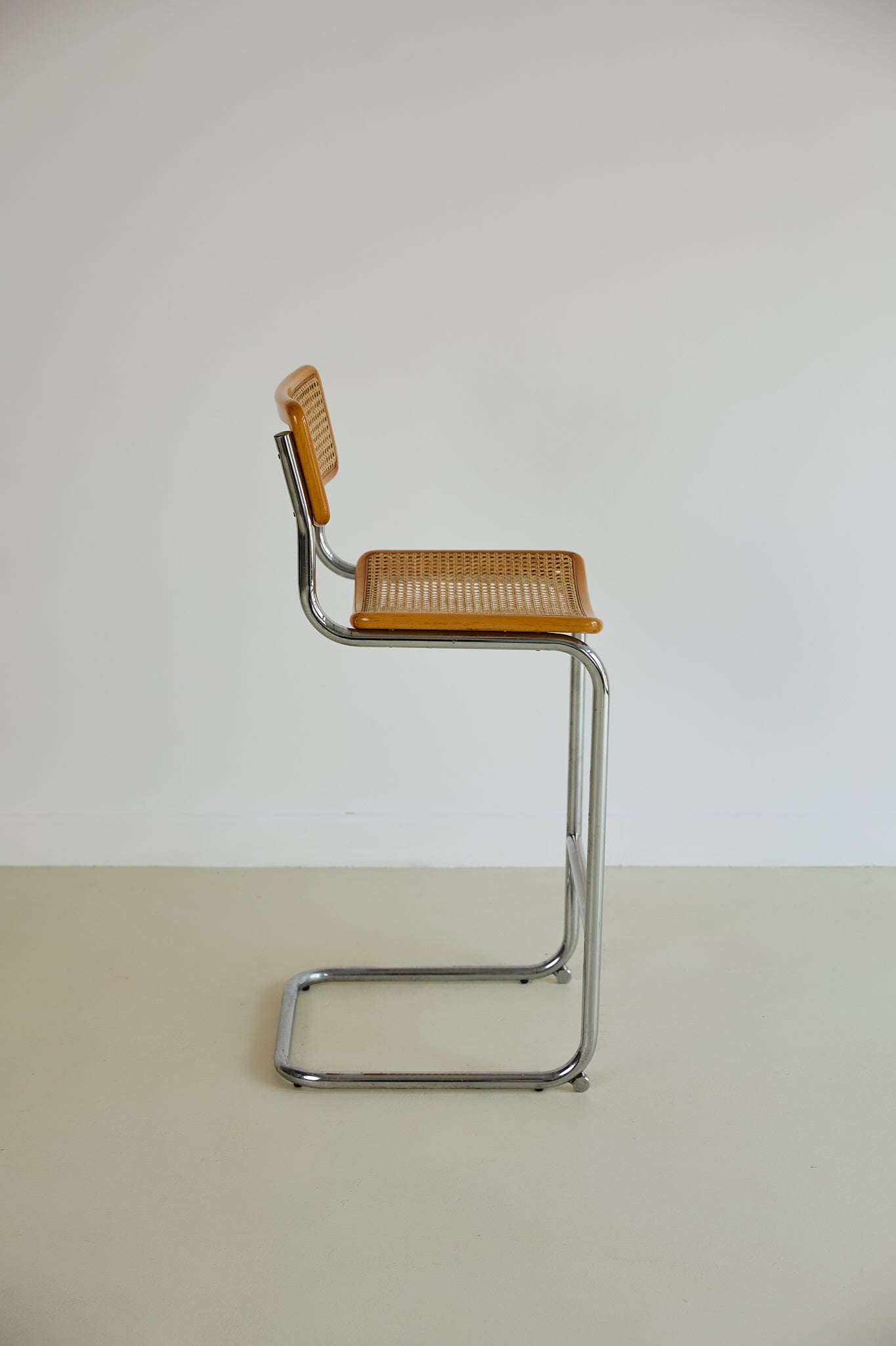 Set of x4 Marcel Bruer “Cesca” Style Bar Stools