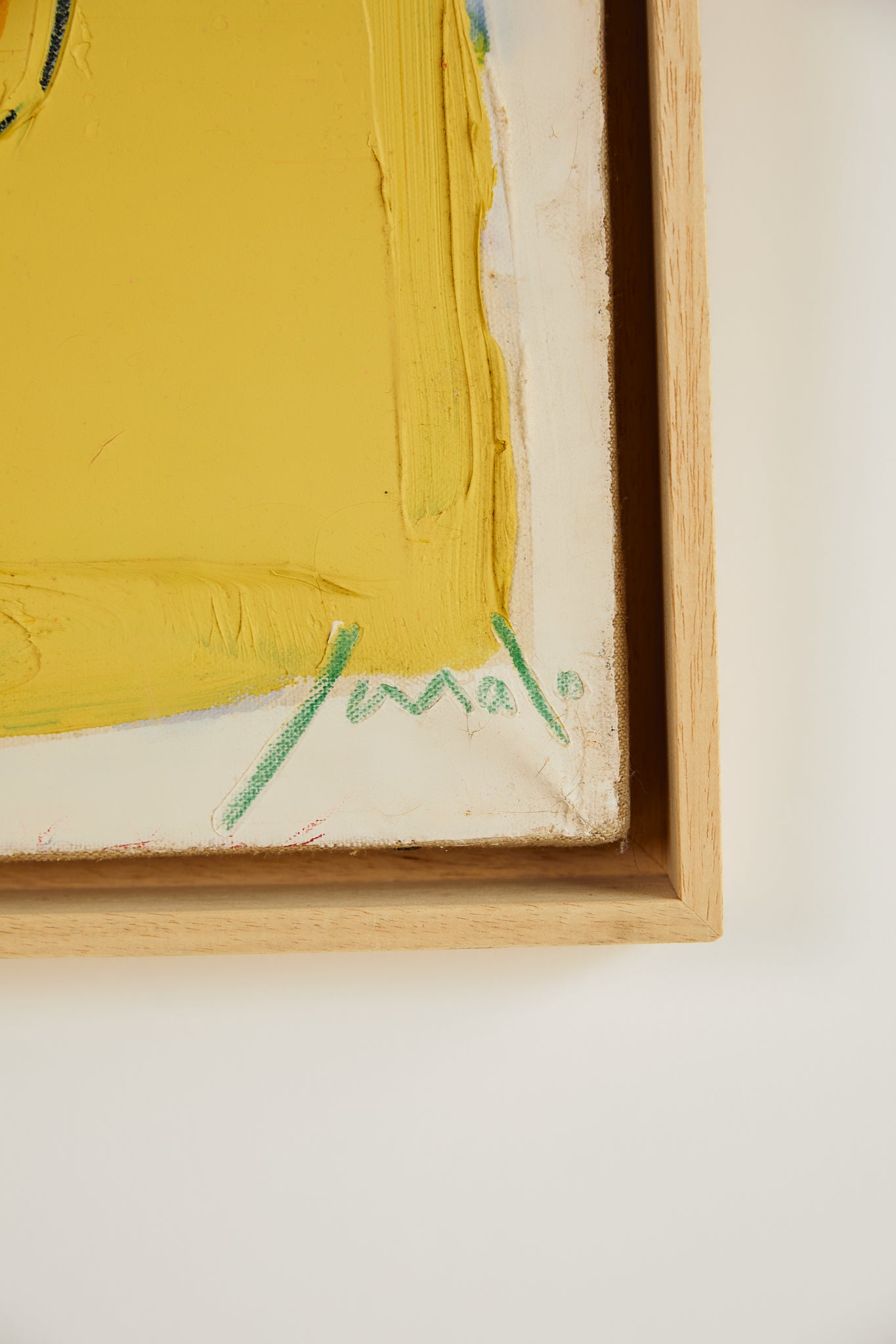 Yellow Abstract by Georges Ferrato