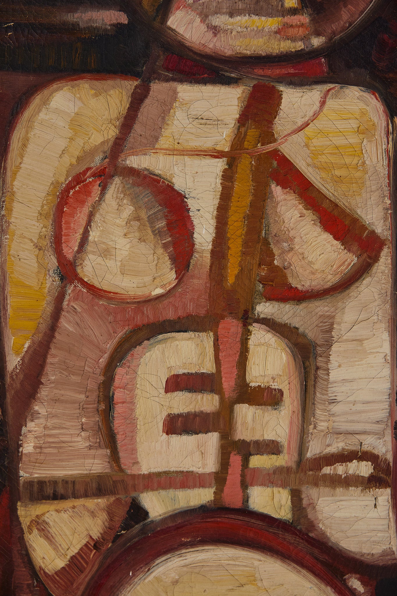 Cubist Composition With Man and Woman