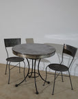 Vintage Metal Bistro Dining Set (Table & 2 Chairs)