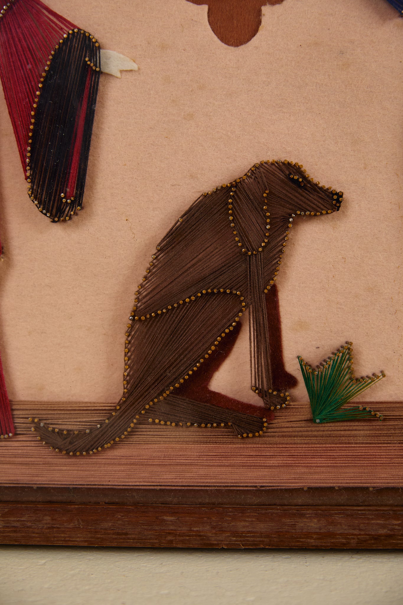 Pin and String Artwork