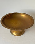 Vintage Brass Fruit Bowl