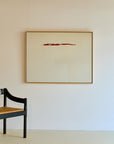 Red Line Oil on Canvas