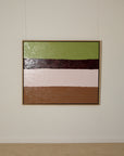 “Matcha and Raspberry Slice”