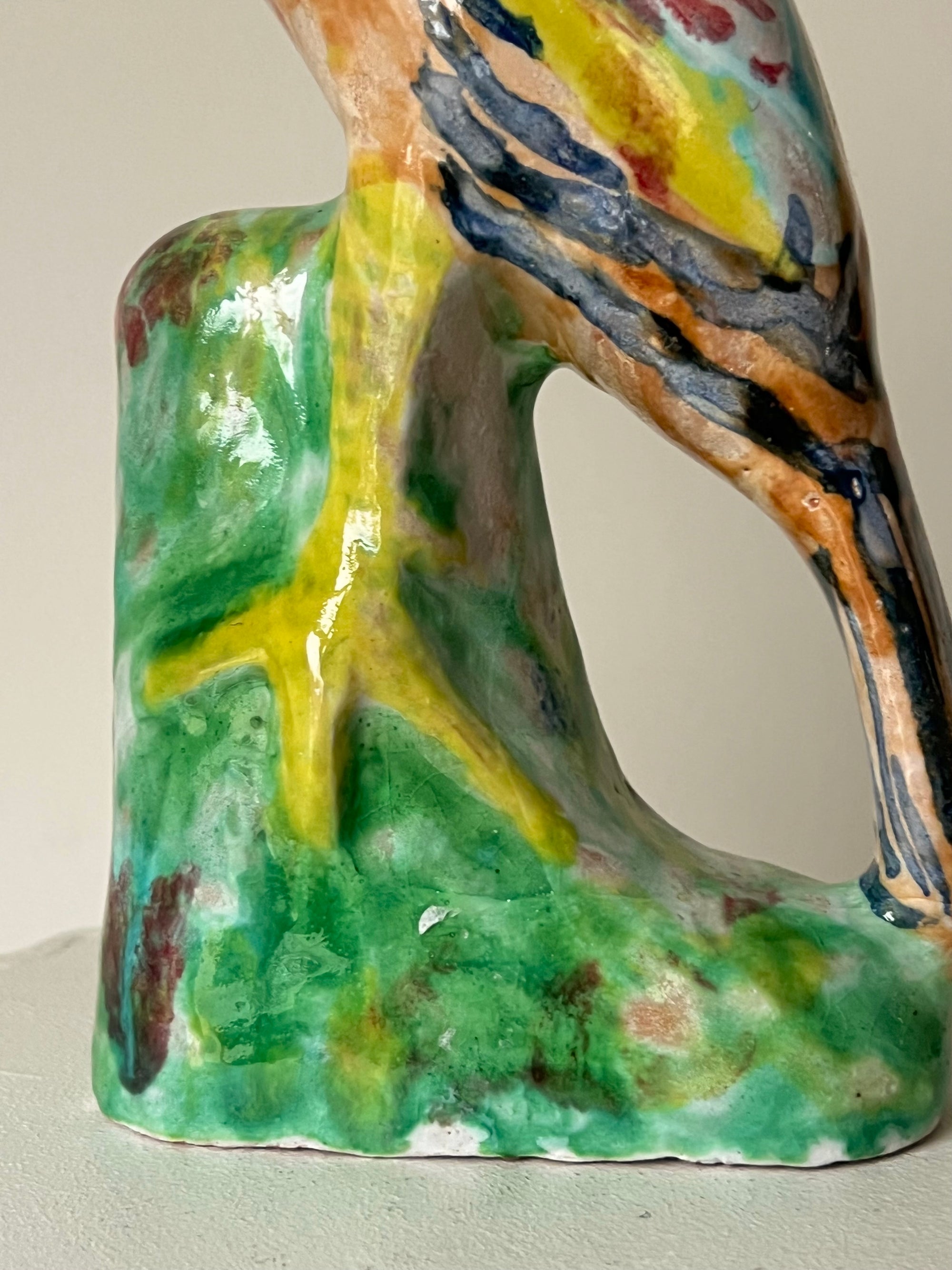 Tropical Ceramic Bird