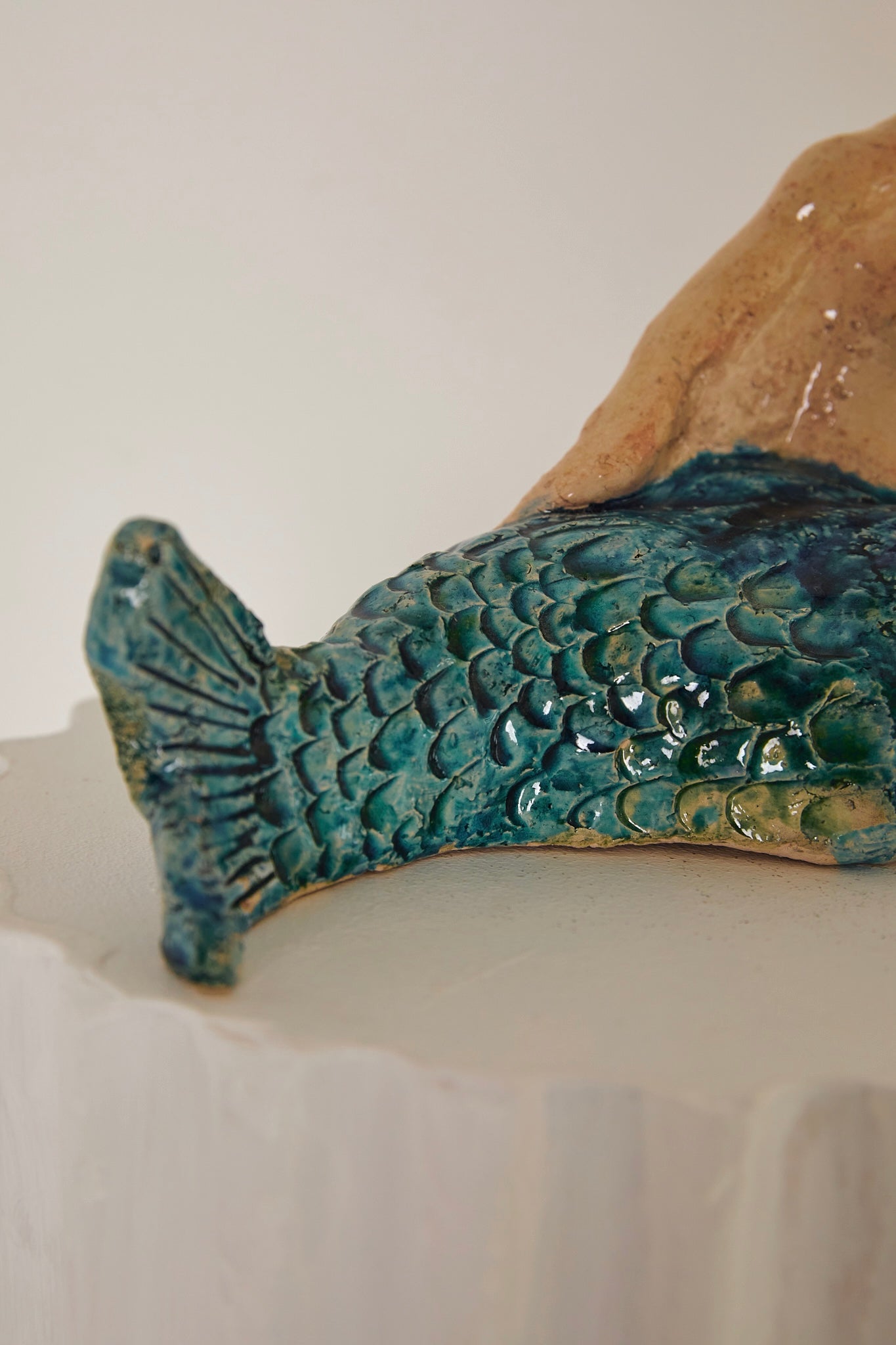 Ceramic Mermaid Statue