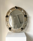 Metal Rose Mirror