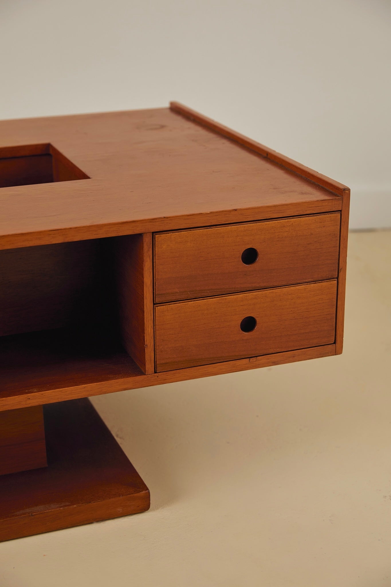 Claudio Salocchi Low Compartment Coffee Table