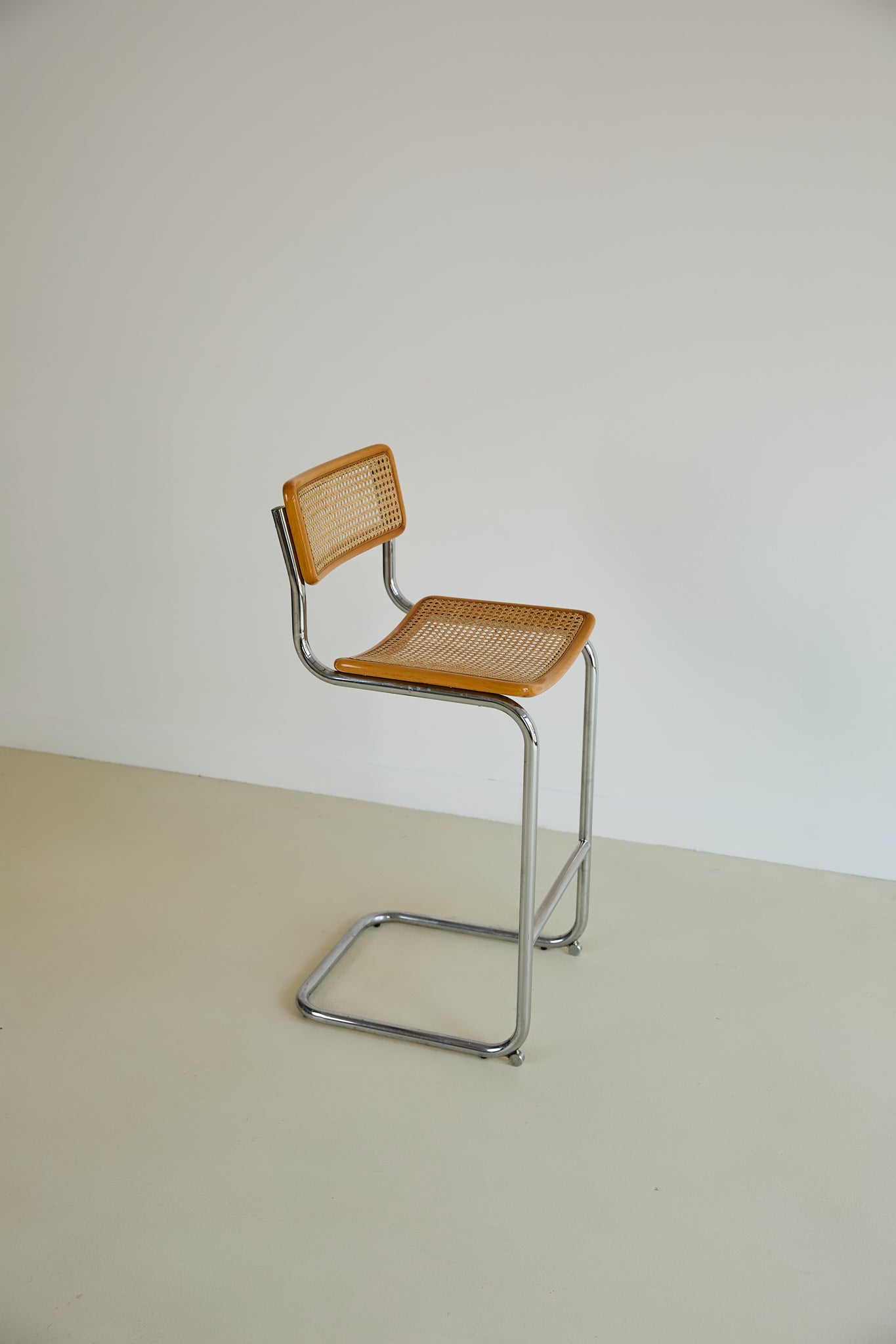 Set of x4 Marcel Bruer “Cesca” Style Bar Stools