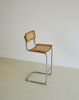 Set of x4 Marcel Bruer “Cesca” Style Bar Stools