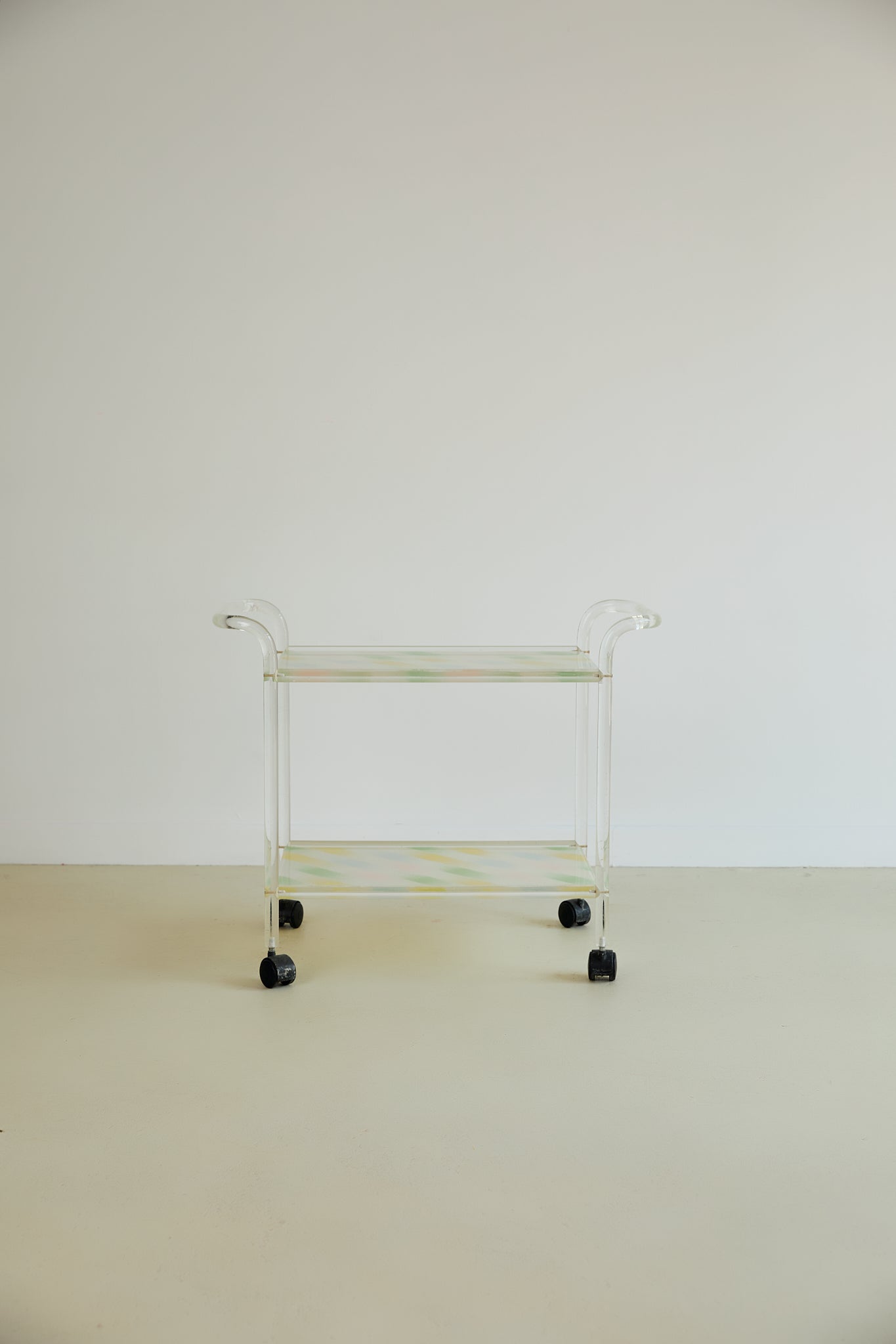 80’s Lucite Bar Cart