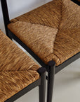 Italian Rush Seat Dining Chairs