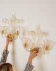 Pair of Venetian Wall Lights