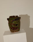 French Pique Assiette Vase