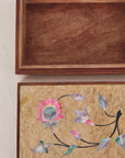 Wooden Box with Inlaid Mother of Pearl Detail