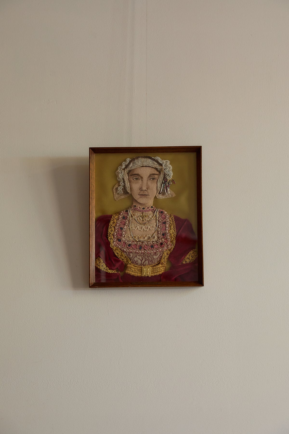 King Henry VIII and His Six Wives Needlepoint by Anne Thomas