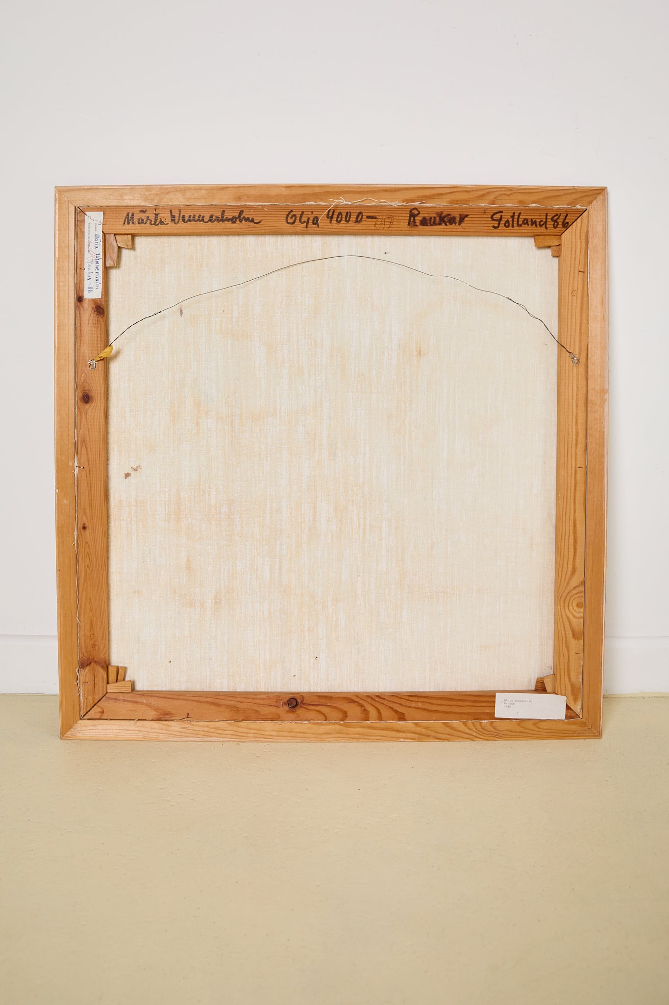 “Raukar” by Marta Wennerholm 1986