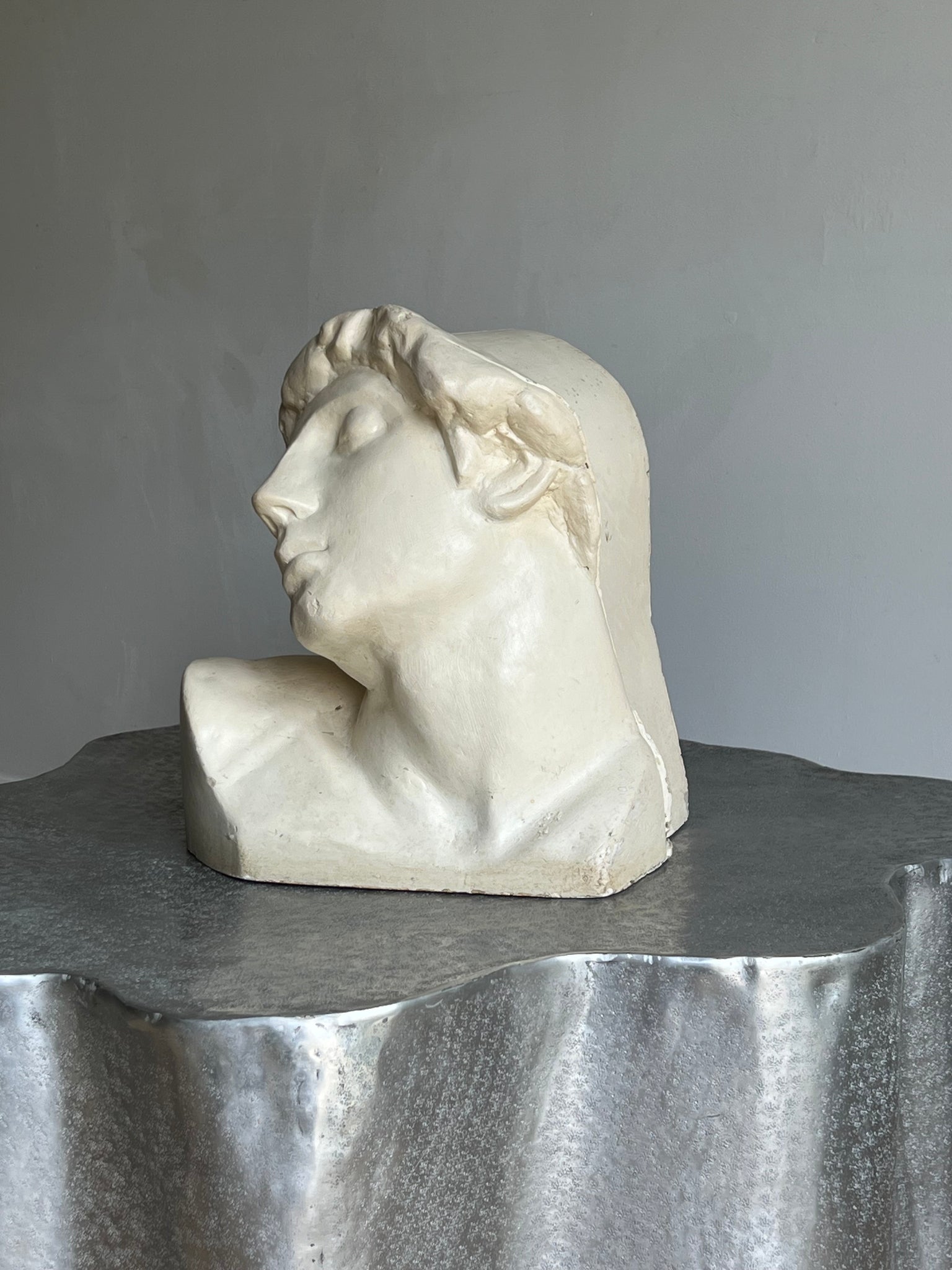 Plaster Bust