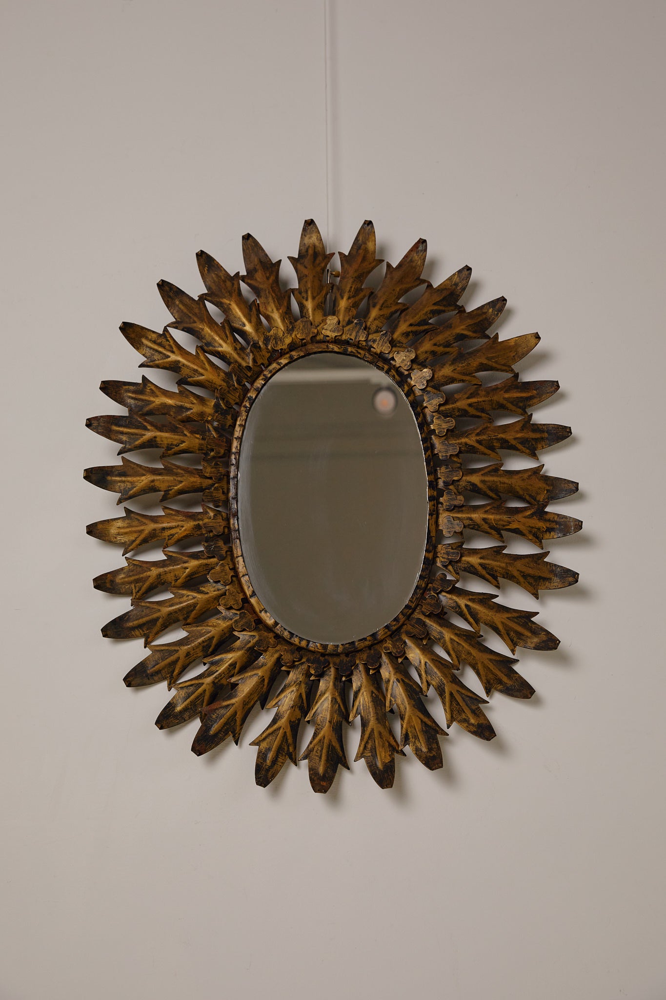 Spanish Gilt Sunburst Mirror