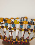 Handmade Beaded Fruit Bowl