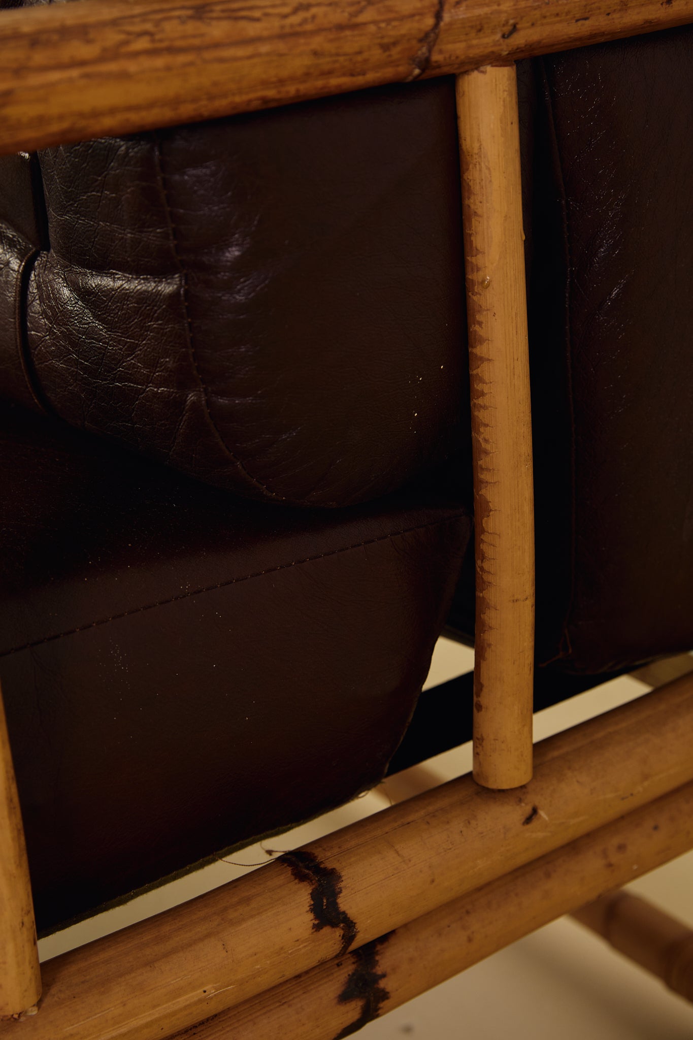 Mid Century Bamboo Armchair