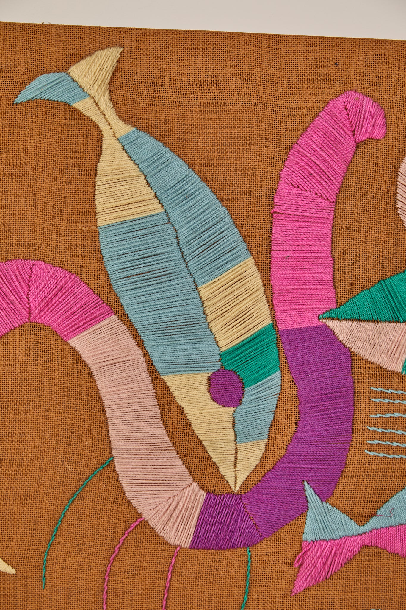 Mid Century Fish Tapestry