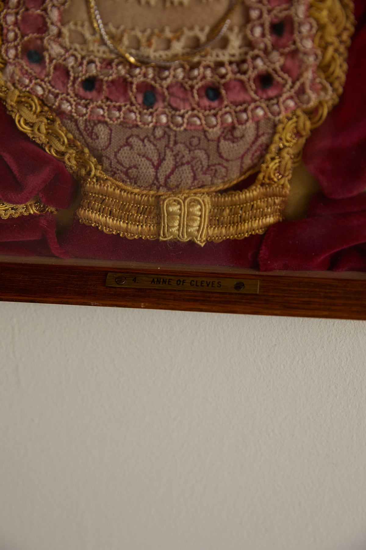 King Henry VIII and His Six Wives Needlepoint by Anne Thomas
