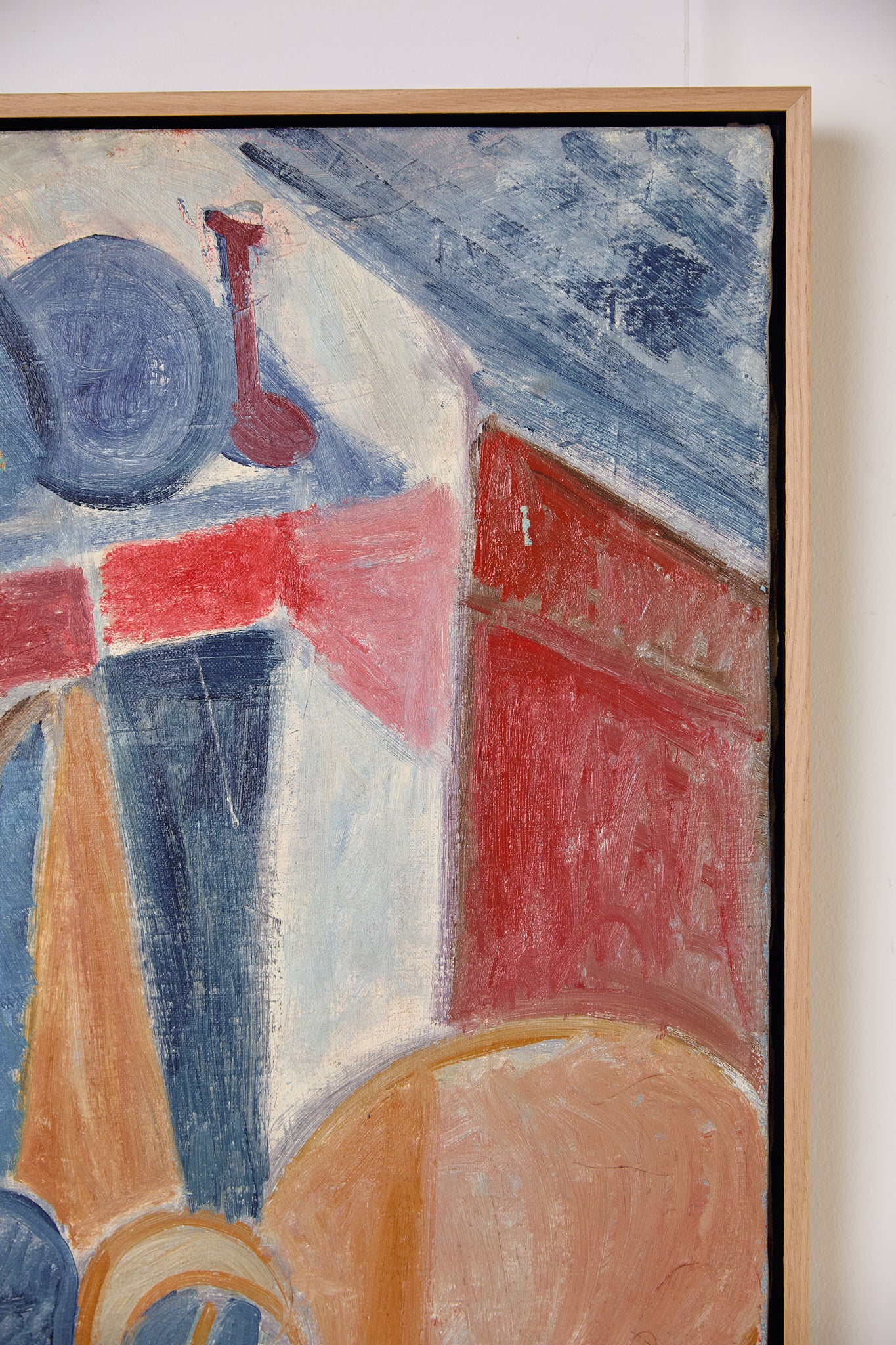 Cubist Living Room Abstract by E Ronget