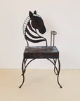 Metal Horse Chair