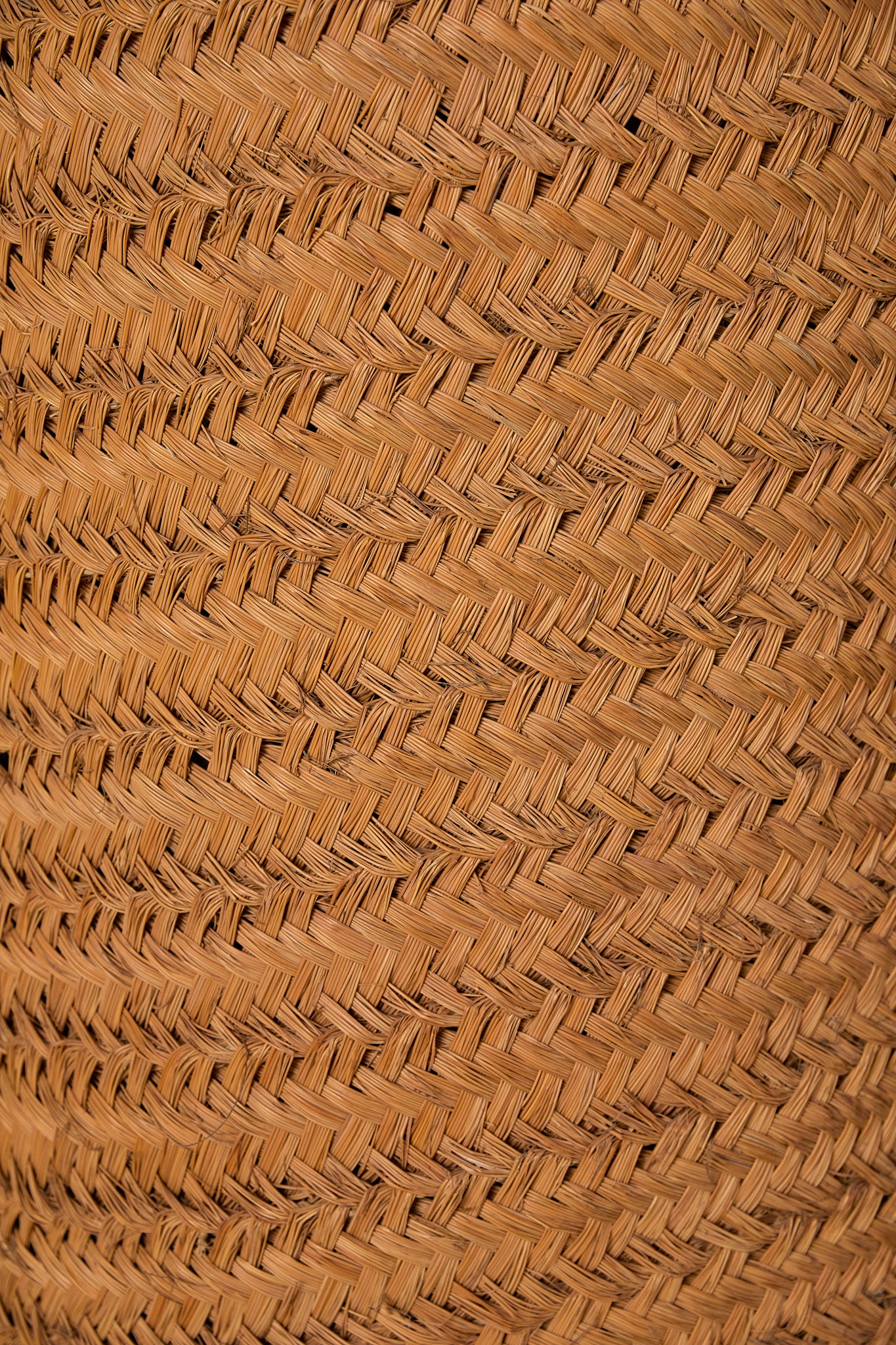 Raffia Woven Tub Sofa