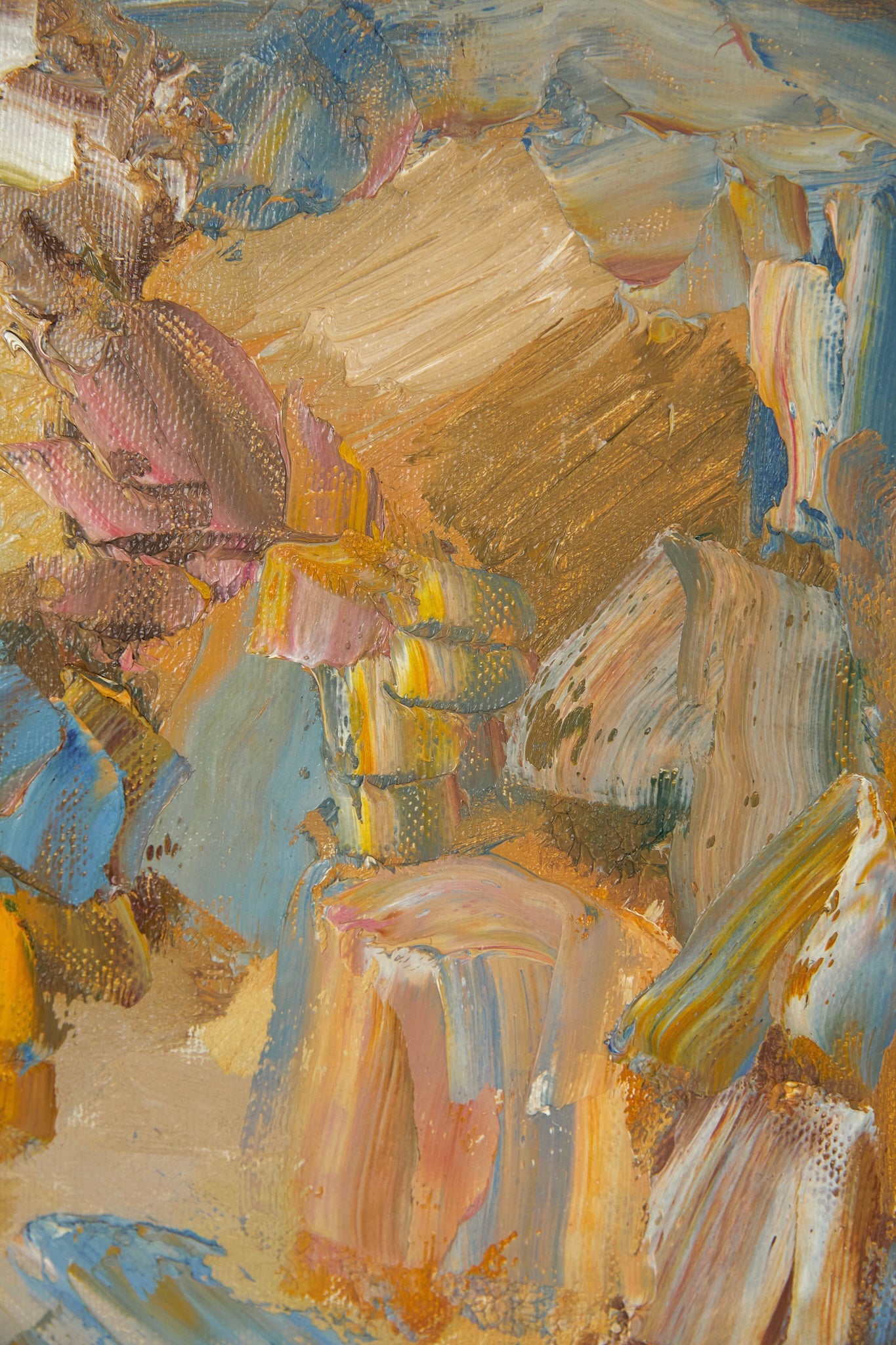 Abstract composition by Birger Forsberg 1962