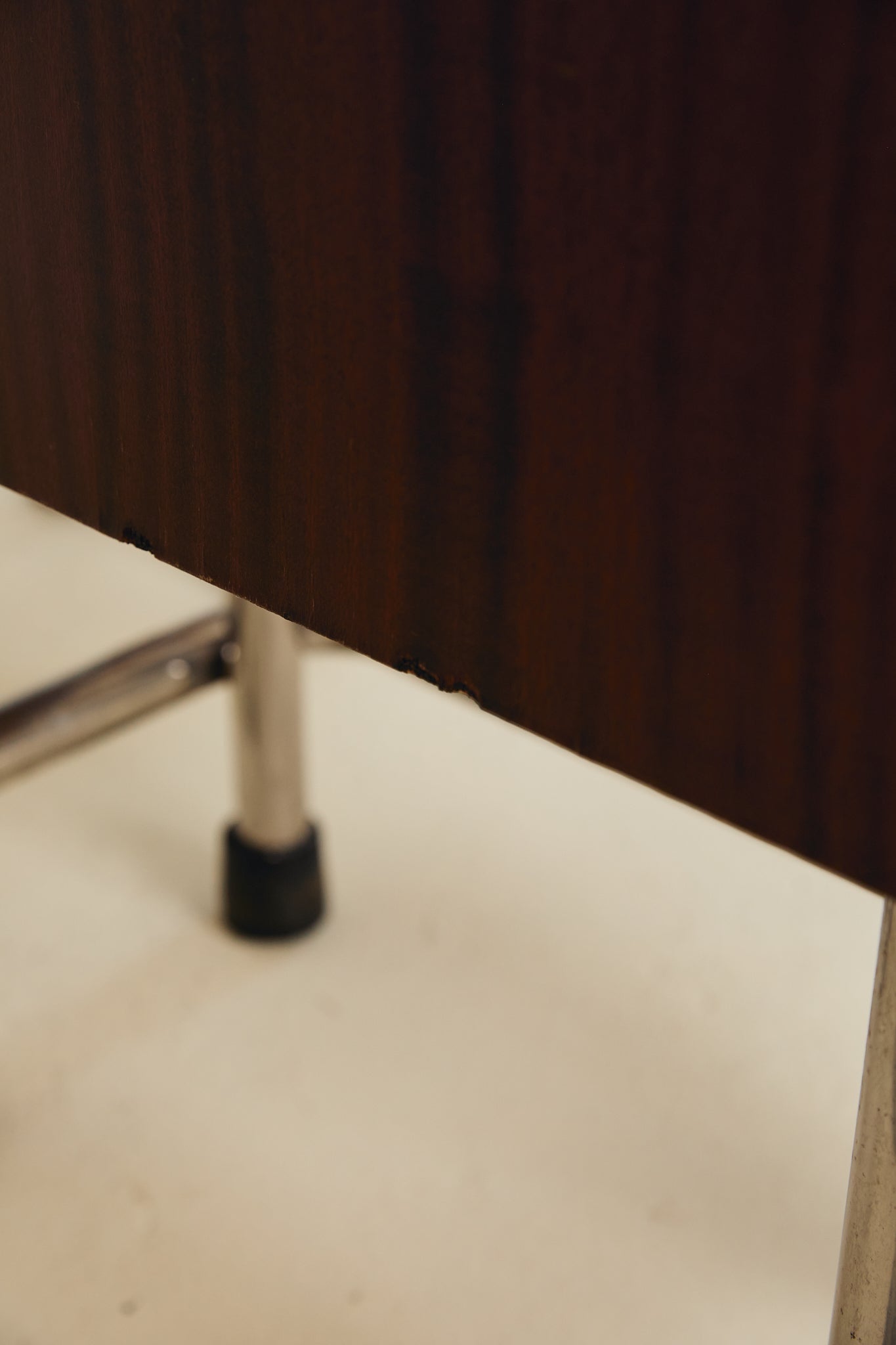 Mid Century Chrome Bar