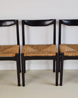 Italian Rush Seat Dining Chairs