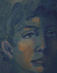 Blue Man Painting