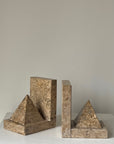 Art Deco Marble Bookends