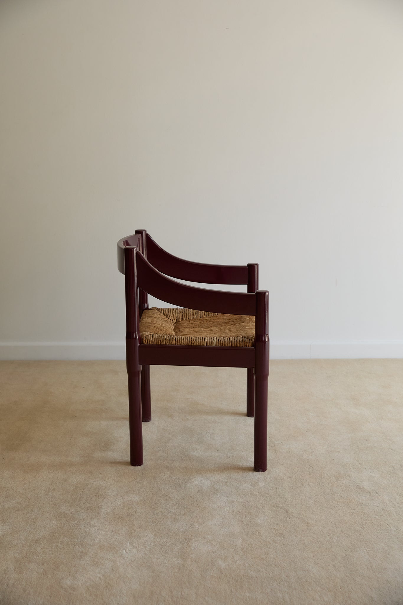 Carimate Carver Chair Burgundy