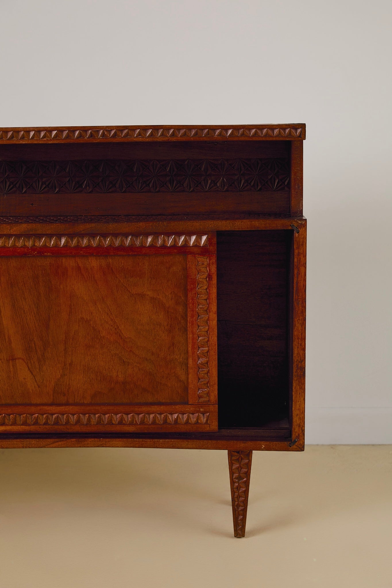 Hand Carved Sideboard From Lamu Island Kenya
