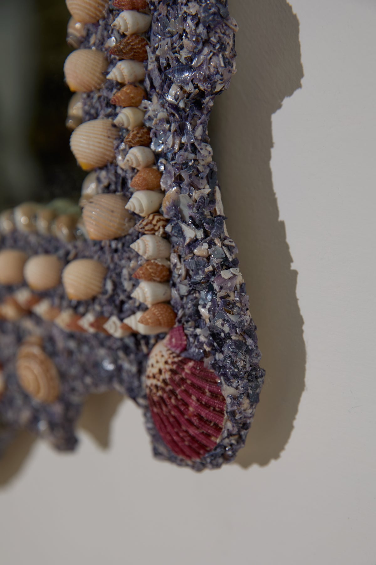 Shellwork Georgian Mirror