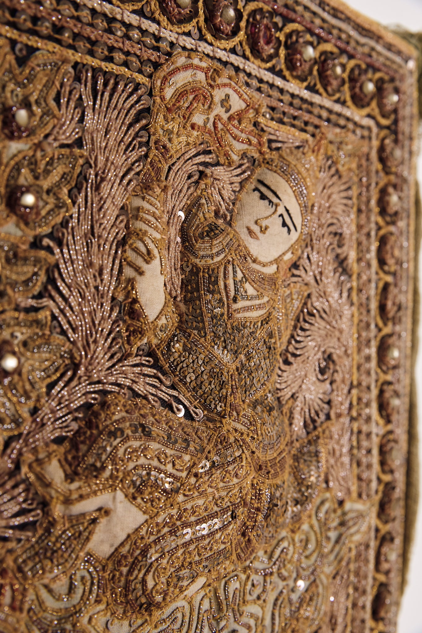 Vintage Burmese Kalagala Tapestry