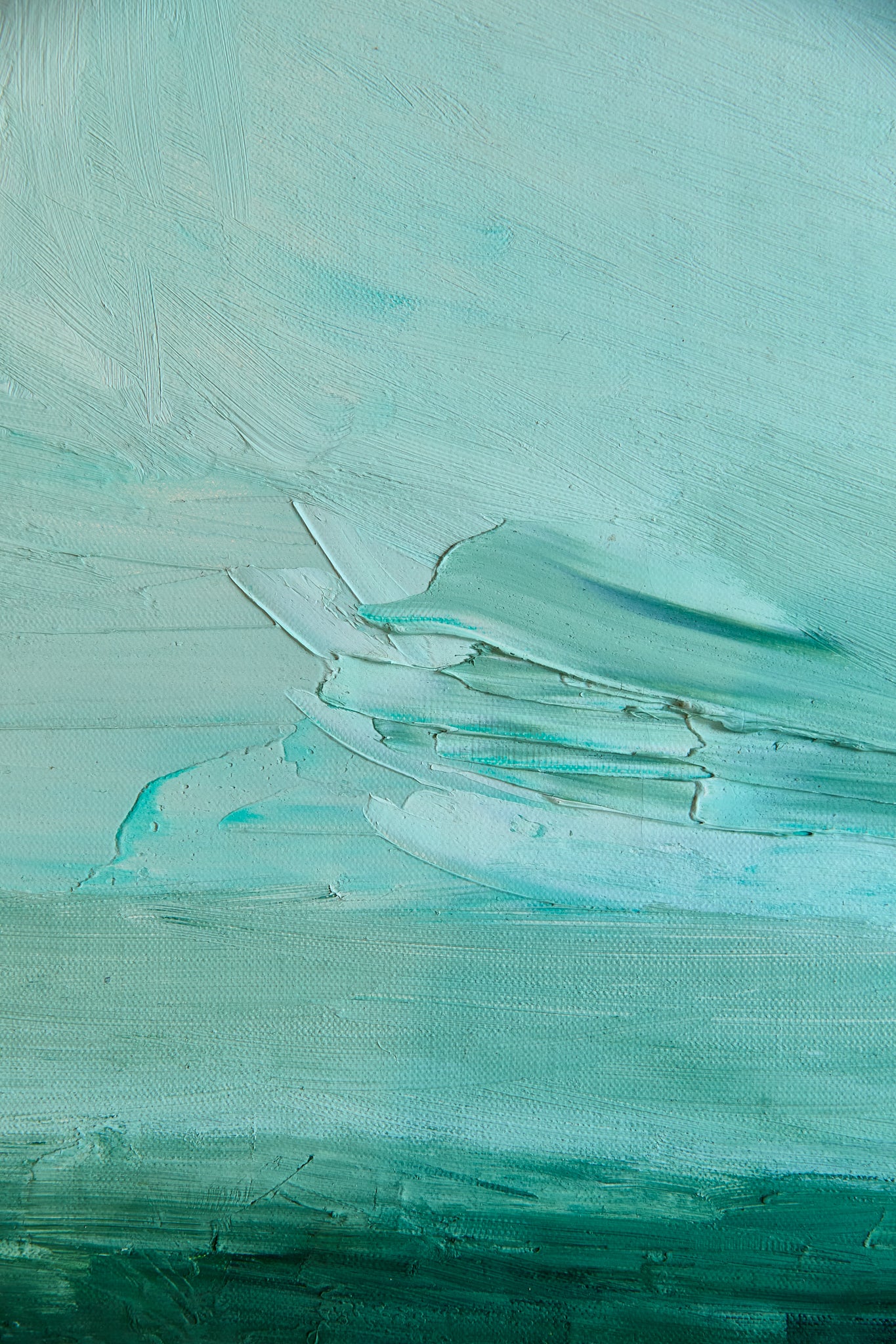 Large Blue / Greens Large Abstract