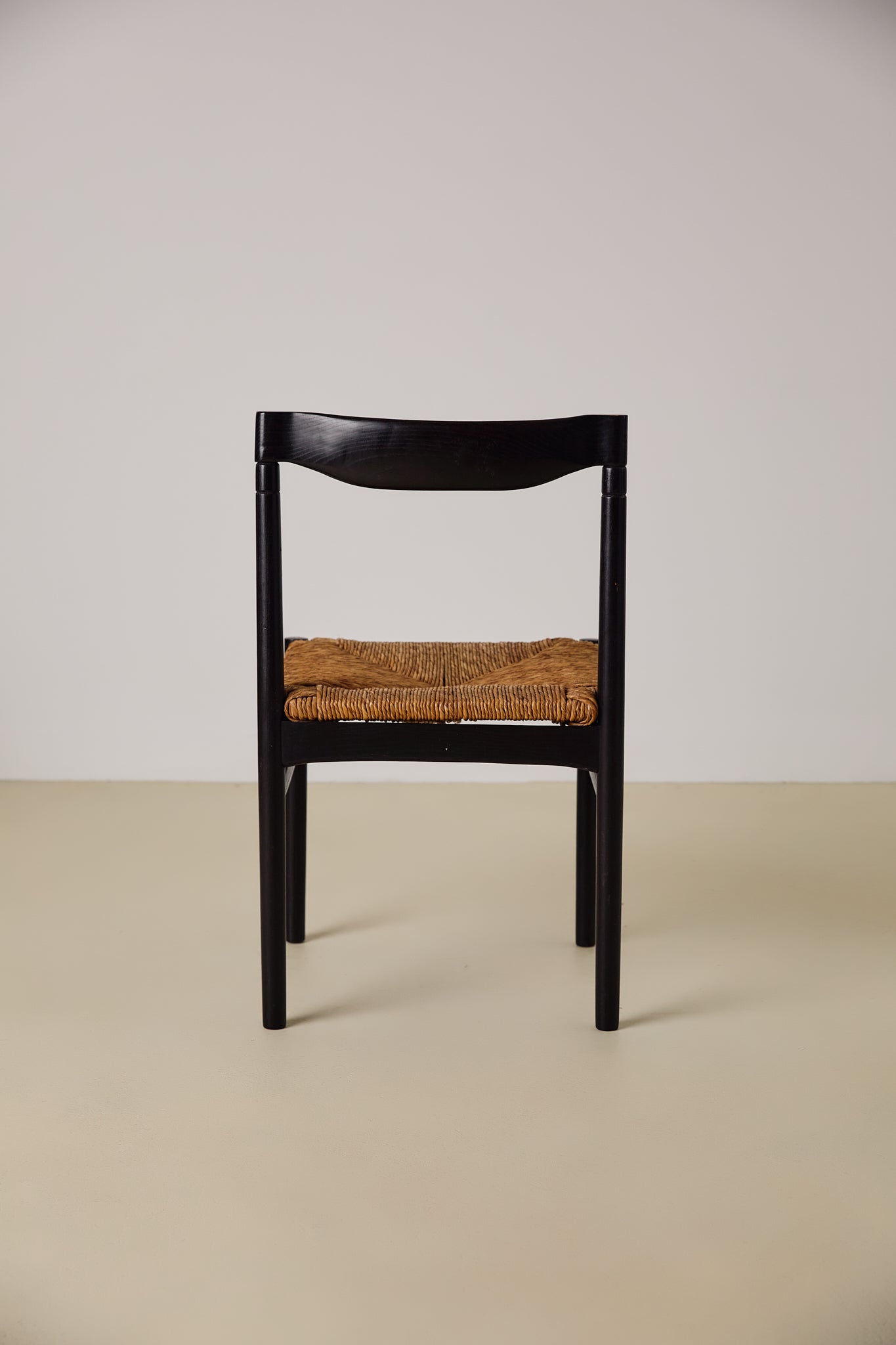 Italian Rush Seat Dining Chairs