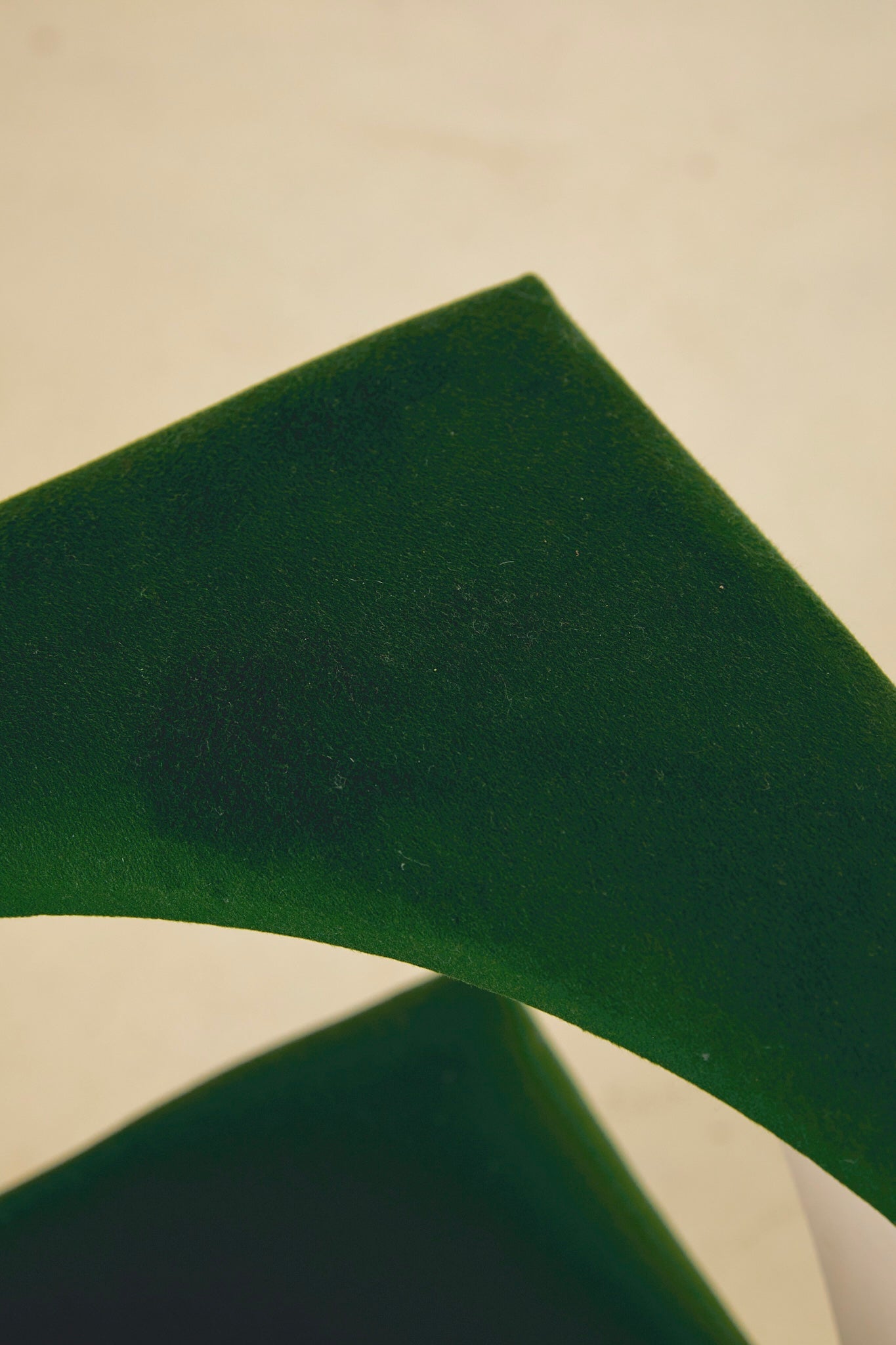 Green Velvet Space Age Armchair