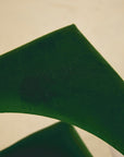 Green Velvet Space Age Armchair