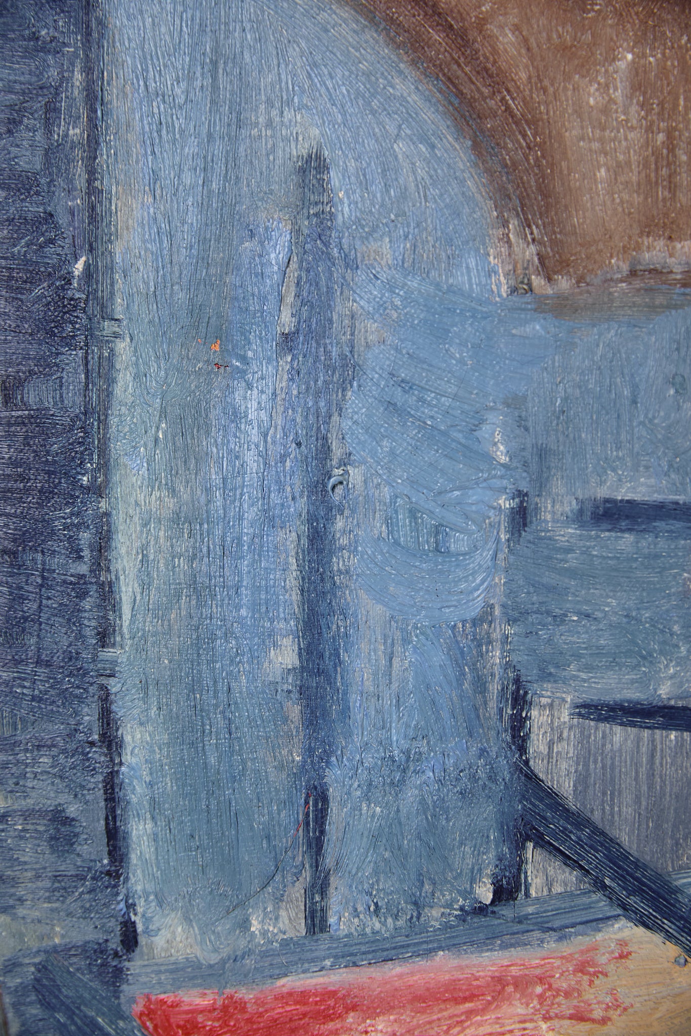 Cubist Living Room Abstract by E Ronget