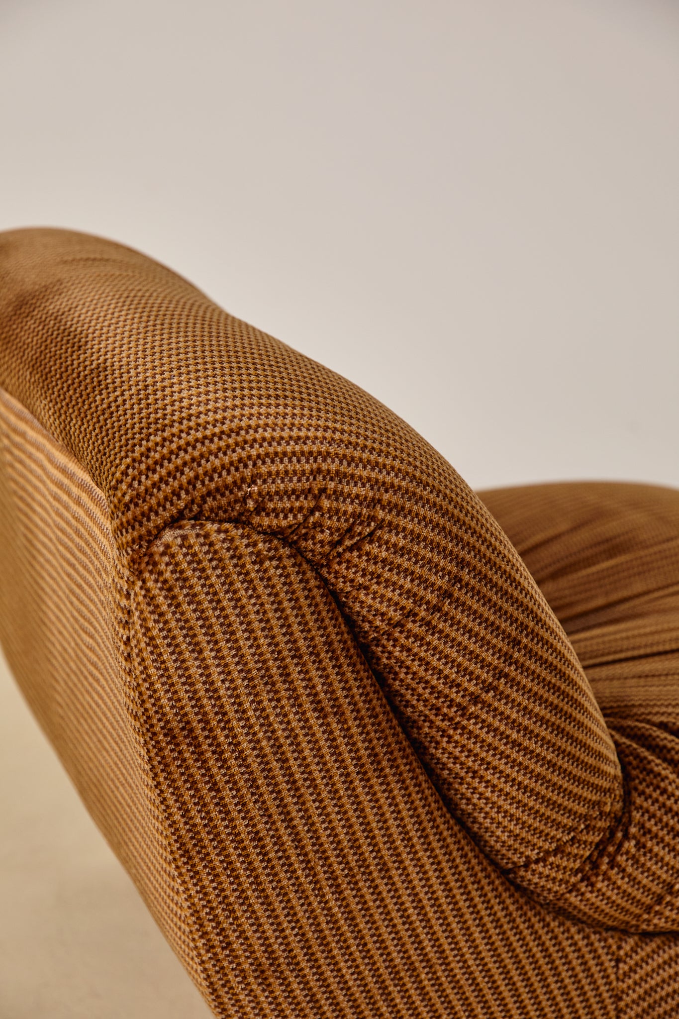 Italian Velvet Lounge Chairs 1970s