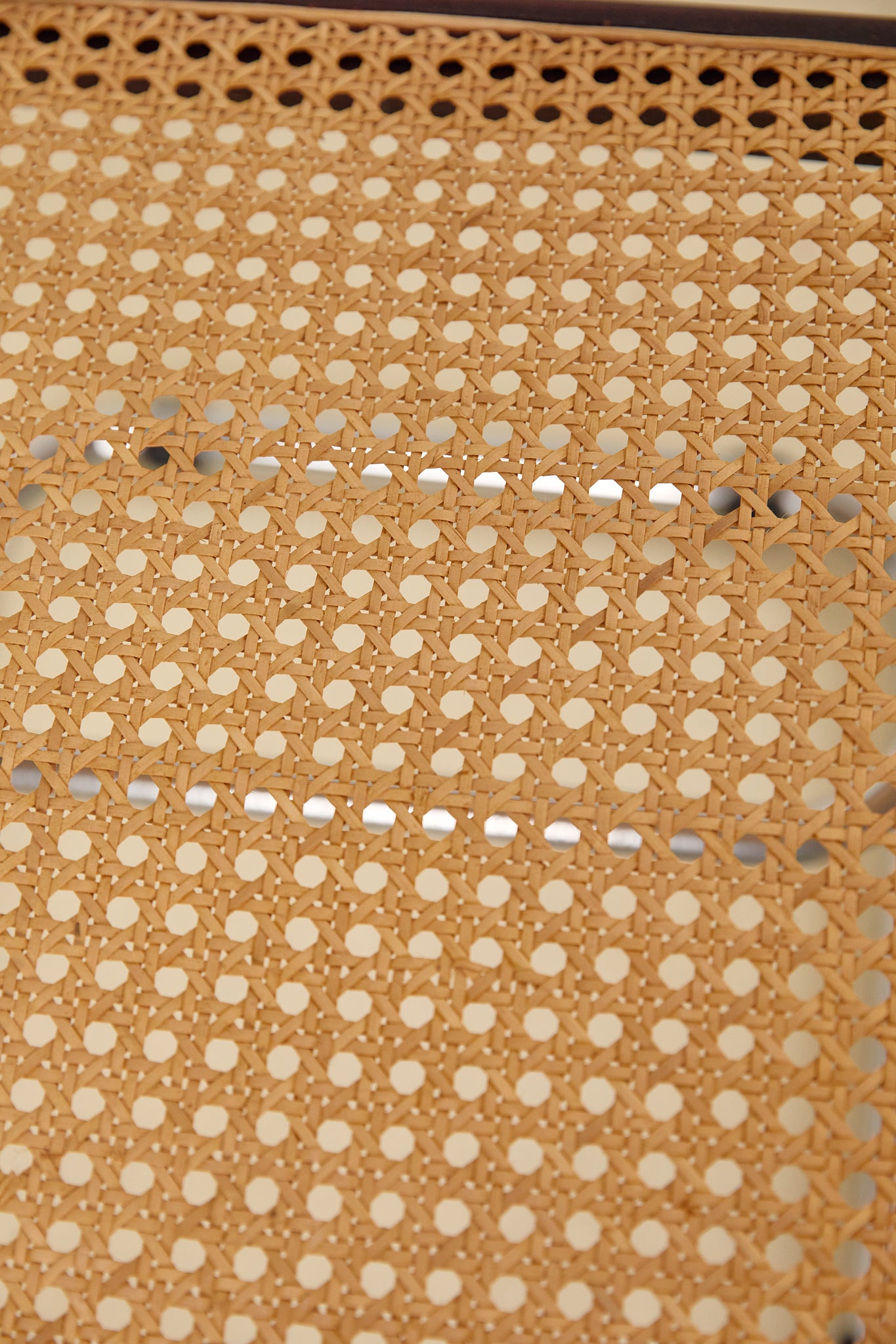 Chrome and Rattan Dining Chairs